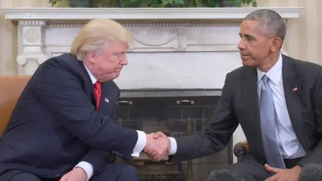 ทรัมป์ โอบามา