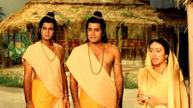 रामायण धारावाहिक का एक दृश्य