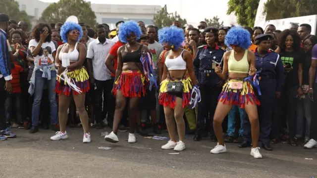 Calabar Carnival biker's parade