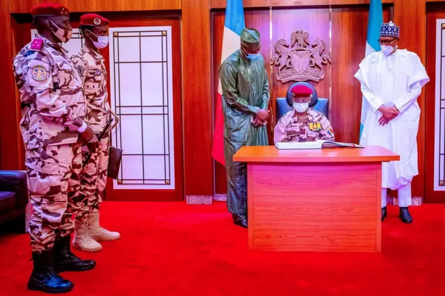 Buhari da Mahamat Idris Deby