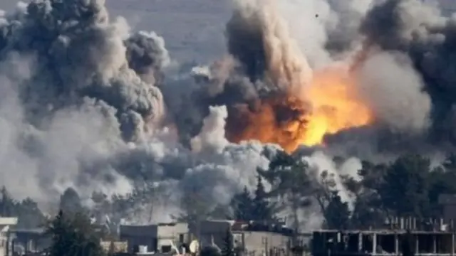 सीरिया बमबारी