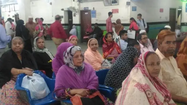 ঢাকার বারডেম হাসপাতালে ডায়াবেটিক রোগীর ভিড়। বাংলাদেশে এক কোটির বেশি মানুষ ডায়াবেটিসে আক্রান্ত