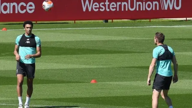 تدريبات فريق ليفربول