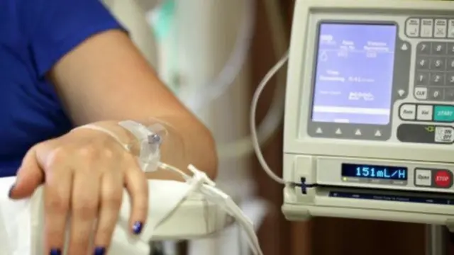 مريض في مستشفى