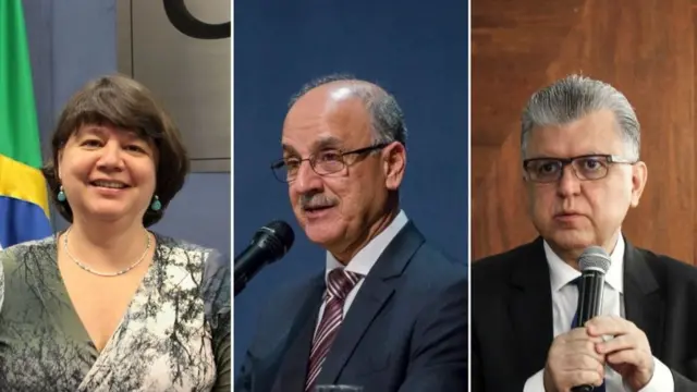 Esq. para a dir: Luiza Frischeisen, Blal Dalloul, Mário Bonsaglia