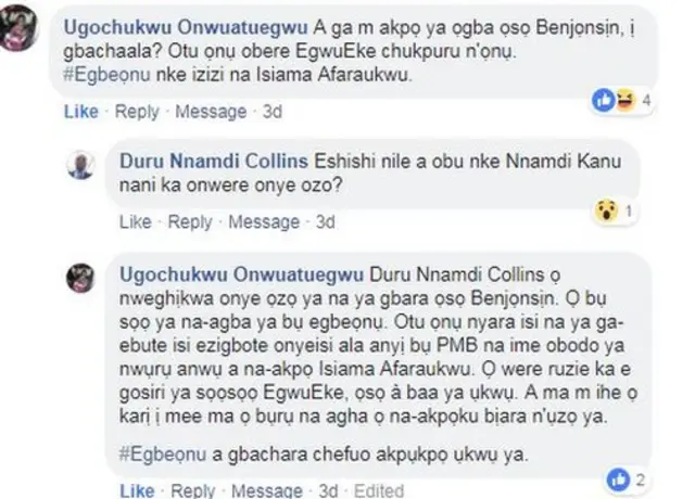 Ndị akwadoghị ya