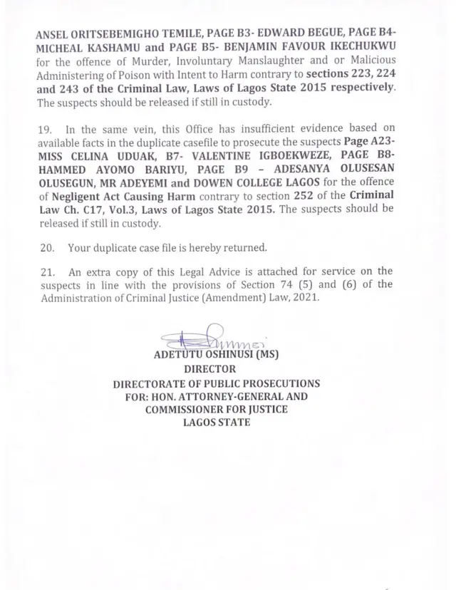 Silvester Oromoni autopsy report latest update: Rosemary Silvester Oromoni lay curse over her son death