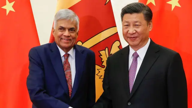 ગોતભાયા રાજપક્ષે અને શી જિનપિંગ