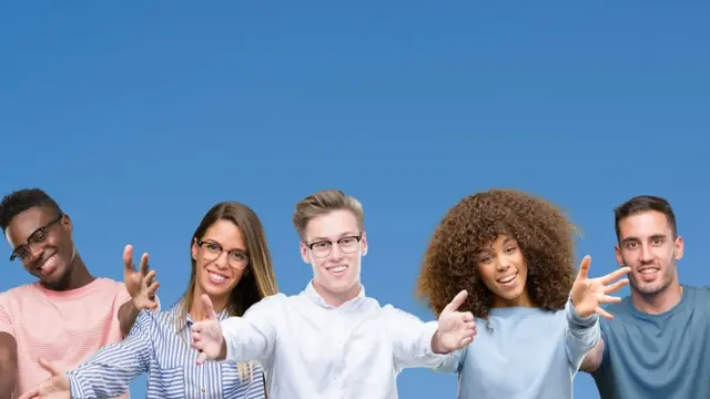 Personas dándote la bienvenida a su grupo