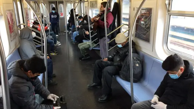 Metro 7 en Queens, Nueva York.