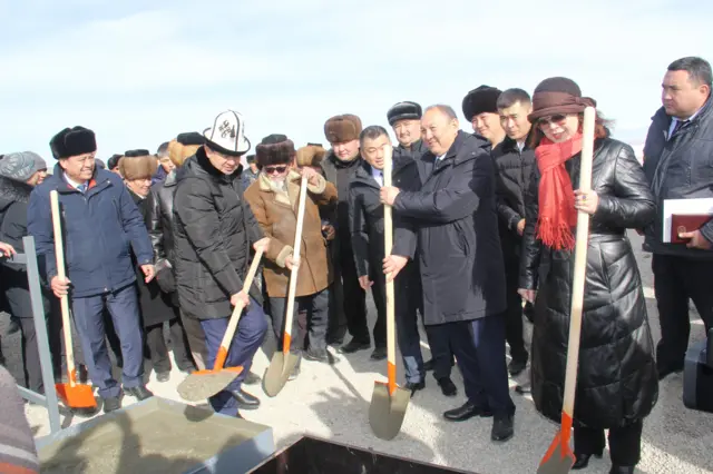 Индустриалык-соода-логистикалык борбордун пайдубалына капсула салган маал