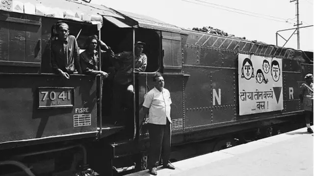 Trem em 1952