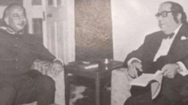 झुल्फिकार अली भुत्तो आणि पीलू मोदी