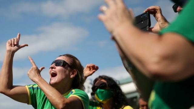Manifestação contra Bolsonaro