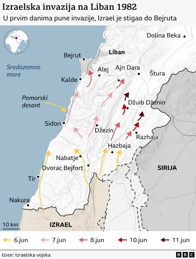 Инвазија на Либан 1982