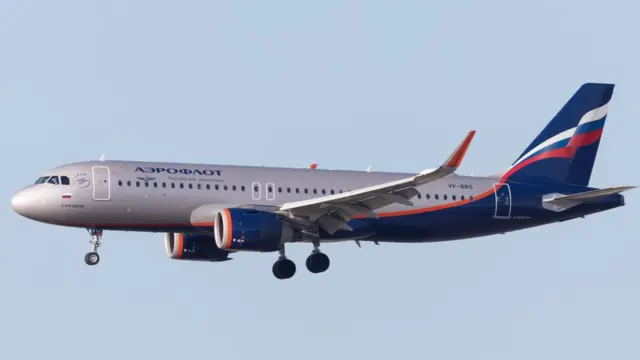 Avión de Aeroflot