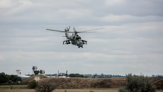 Ударный вертолет МИ-24