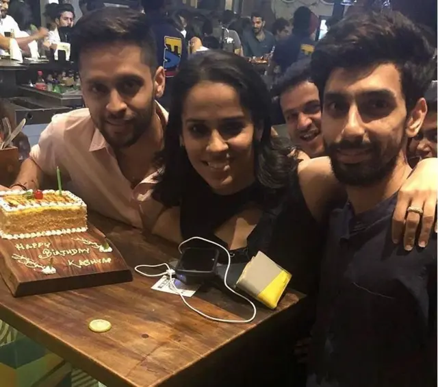 साइना नेहवाल और पारुपल्ली कश्यप