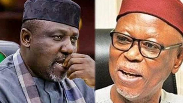 Rochas Okorocha àti Odigie Oyegun