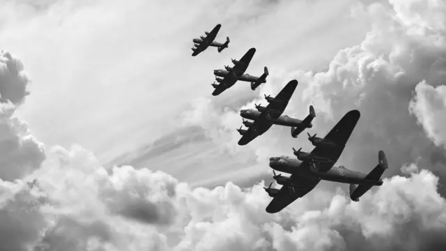 Aviones ingleses de la Segunda Guerra Mundial