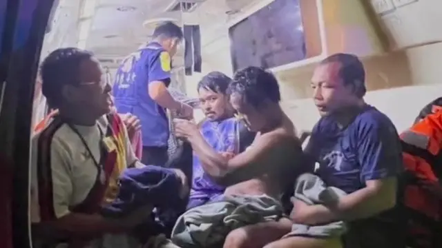 таїланд поранені моряки