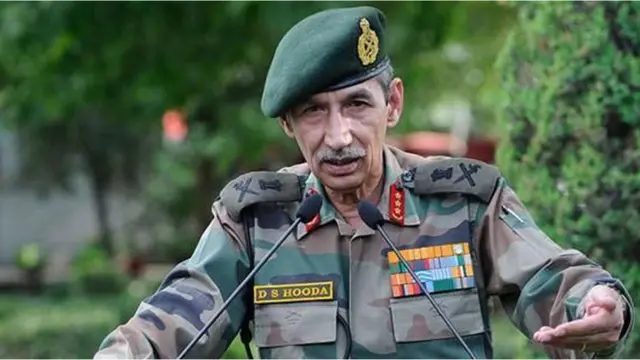 माजी लेफ्टनंट जनरल डी.एस. हुडा