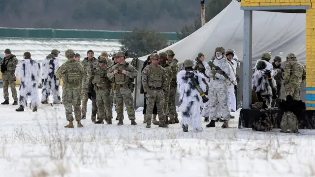 Instrutores militares ucranianos e do Exército dos EUA participamcrb e ituano palpiteexercícios no Centro Internacionalcrb e ituano palpiteSegurançacrb e ituano palpiteManutenção da Pazcrb e ituano palpite4crb e ituano palpitefevereirocrb e ituano palpite2022