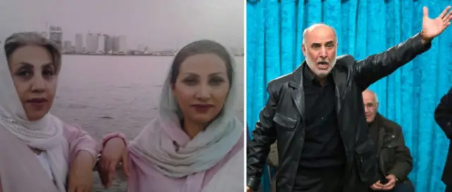 از راست پدر مریم ملک در مراسم دانشگاه شریف و مریم با مادرش آذر ملک