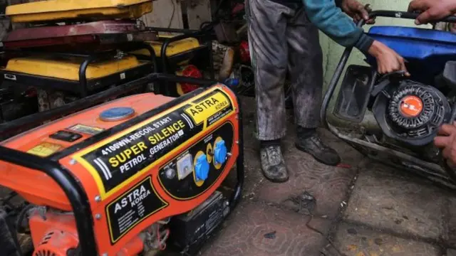 Generator wey dey use petrol