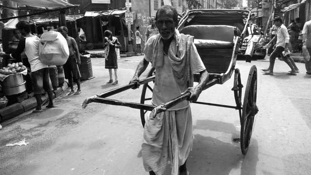 हाथ रिक्शा, कोलकाता
