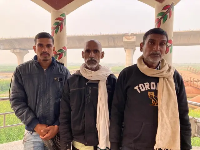 विवेकानंद कुमार, उमेश महतो और उपेंद्र यादव