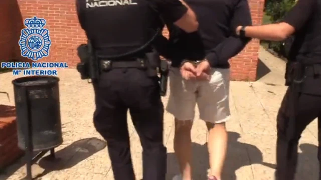 Spanish police released a video of the arrest