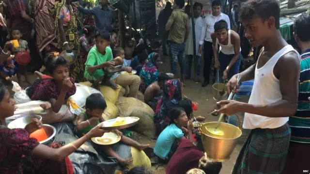 म्यानमारमधून 550 हिंदू लोक पळून आलेत.