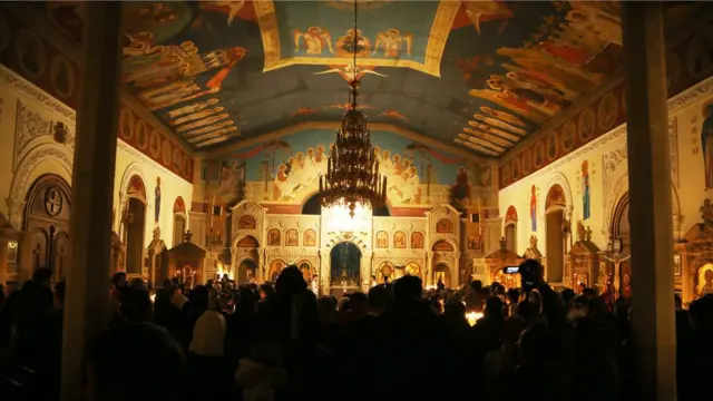 Jen Mironosits kilsəsində Milad günü tədbiri