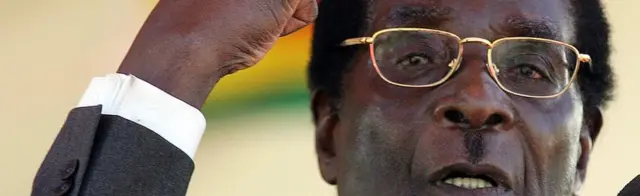 Onyeisiala Zimbabwe bụ Robert Mugabe