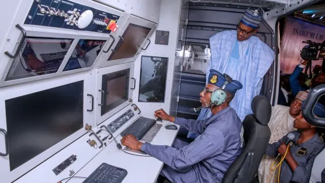 Aarẹ Buhari n se ayẹwo bi isẹ se n lọ pẹlu awọn atuk Tsaigumi