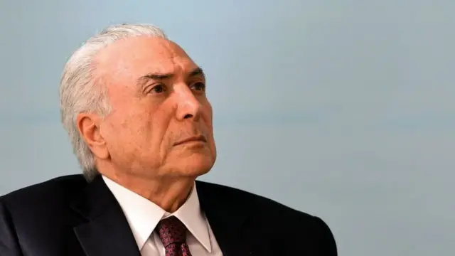 O presidente Michel Temer