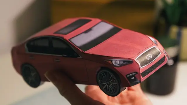 نقشه ماکتهای کاغذی اینفینیتی را میتوان از سایت کارخانه دانلود کرد