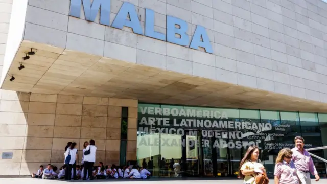 Fachada del Malba.