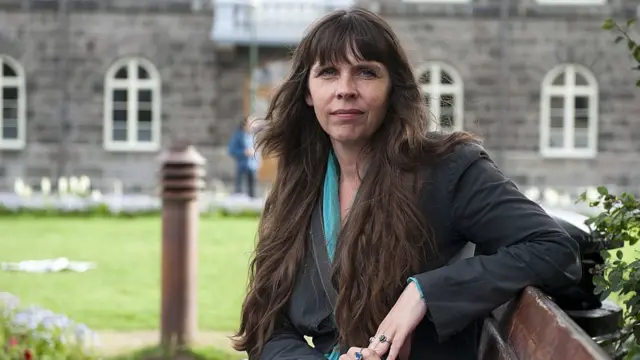 Birgitta Jónsdóttir, del partido pirata de Islandia