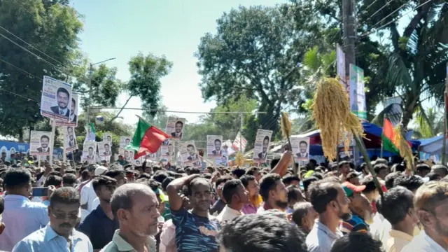 রংপুরে বিএনপির গণসমাবেশ।