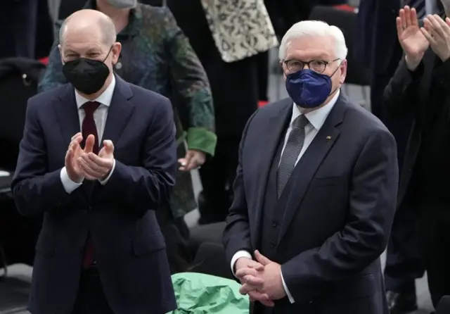 Scholz ve Steinmeier