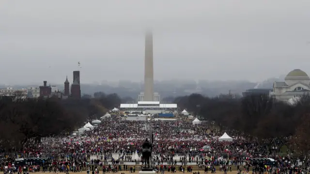 Protesta de Womens March en Washington D.C.