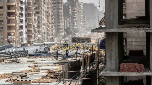 Puente en Giza, El Cairo