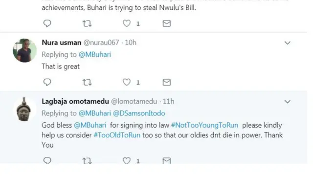 Ipolongo #TooOldToRun