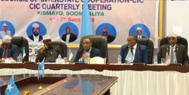 Qaar ka mid ah madaxda maamul goboleedyada Soomaaliya