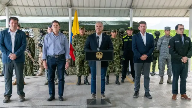 Rueda de Prensa sobre la captura de alias Otoniel