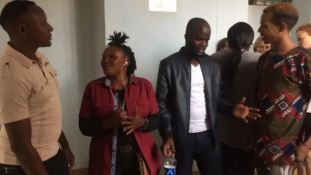 Ugandan refugees also in court. They fled to Kenya because of their orientation.