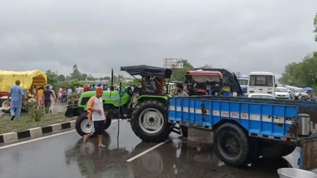 ਲਵਪ੍ਰੀਤ ਦੇ ਪਰਿਵਾਰ ਵੱਲੋਂ ਧਰਨਾ ਪ੍ਰਦਰਸ਼ਨ