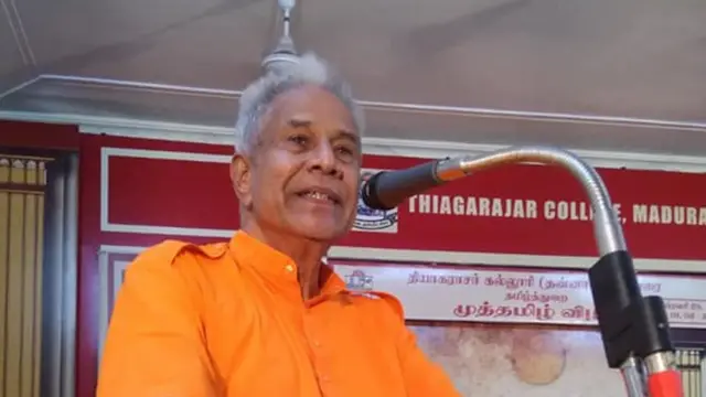 இலங்கை சிவசேனை அமைப்பின் தலைவர் மறவன்புலவு க.சச்சிதானந்தன்